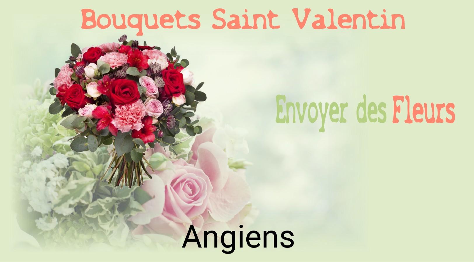 Roses de Saint-Valentin livrées à Angiens